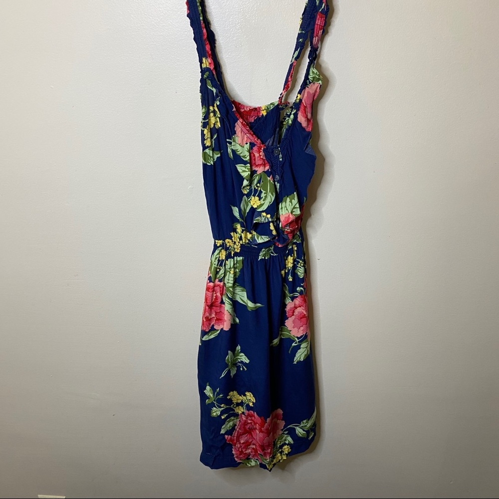 Abercrombie and Fitch blue floral dress